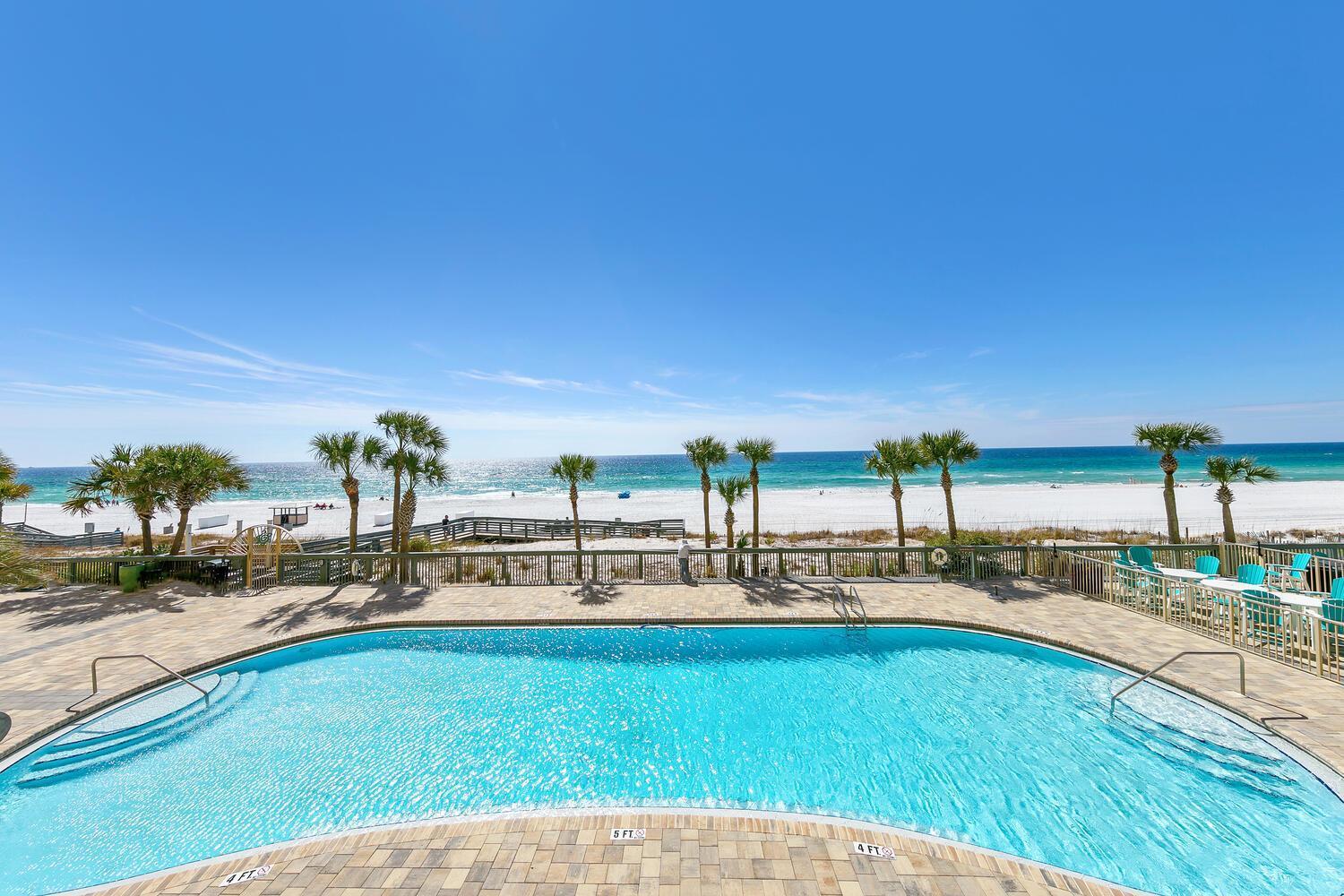 Gulf Crest 205 - Awesome Gulf Views - Huge Balcony *