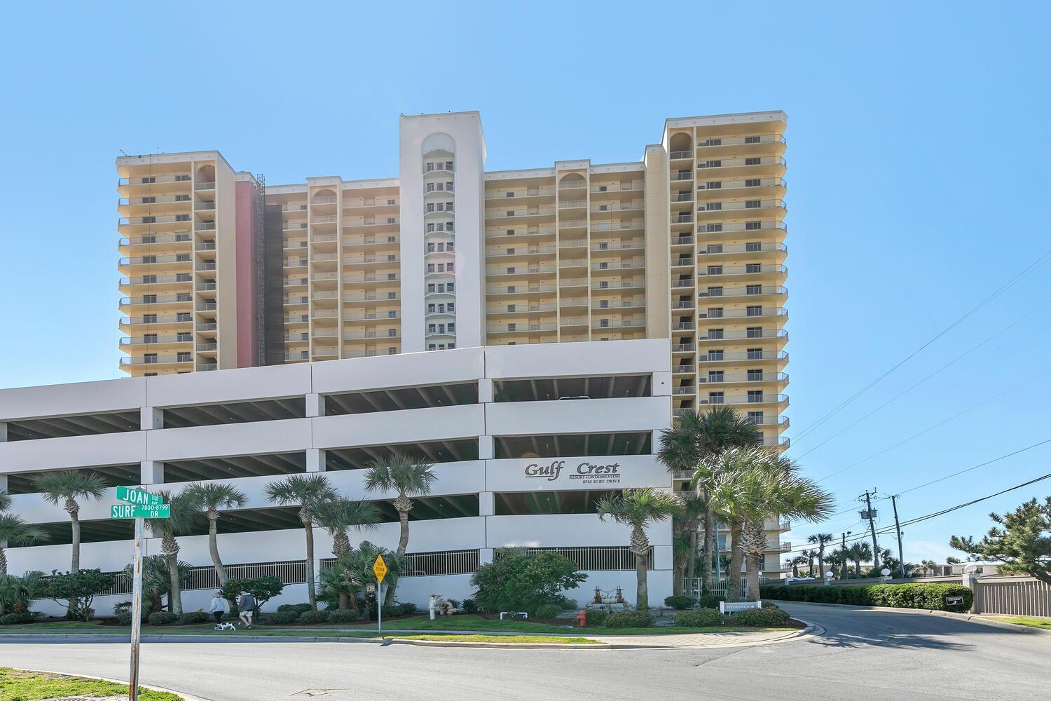 Gulf Crest 205 - Awesome Gulf Views - Huge Balcony Panama City Beach